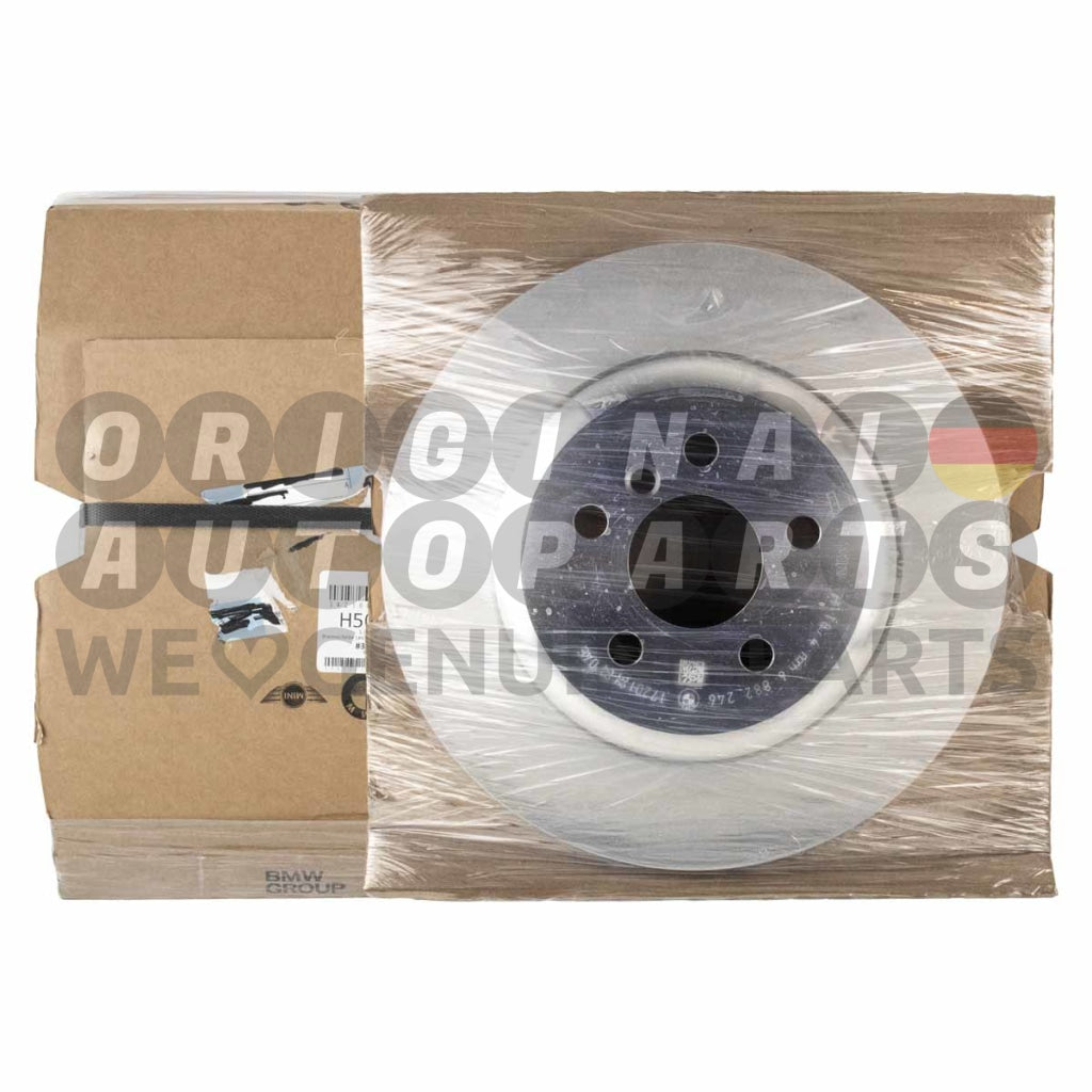 Genuine Bmw Brake Disc Rotor Rear Right 330X20Mm G01 G02 G05 G11 G12 G20 G21 G28 G29 G30 G31 G32