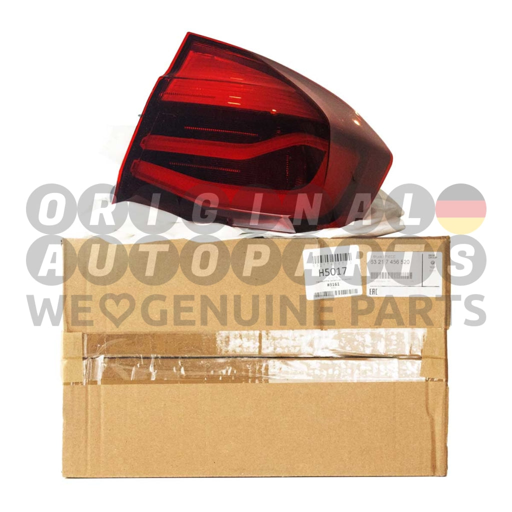 Genuine Bmw Led Shadow Line Lci Blackline Rear Tail Light Outer Right 3 F30 63217456520