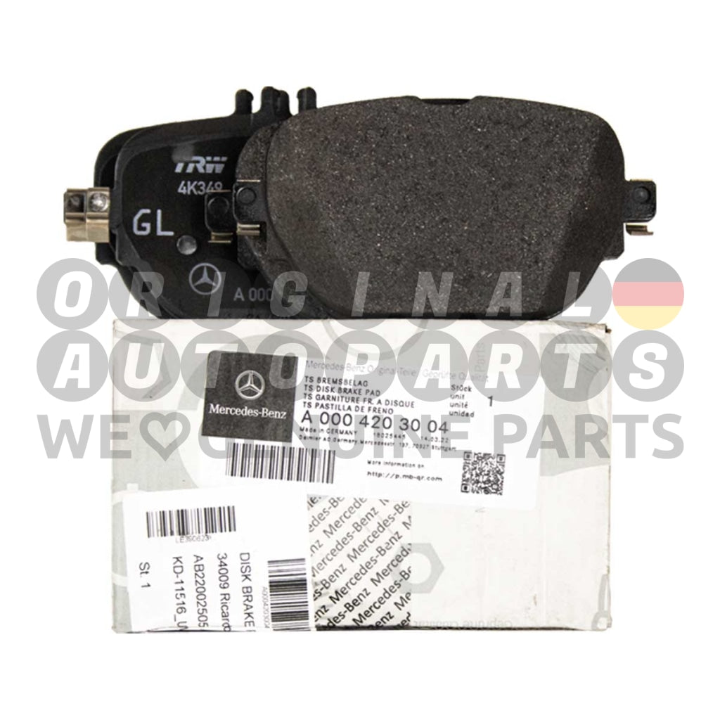 Genuine Mercedes-Benz Brake Pads Set Rear W213 E 63 S E63 A0004203004 A 000 420 30 04