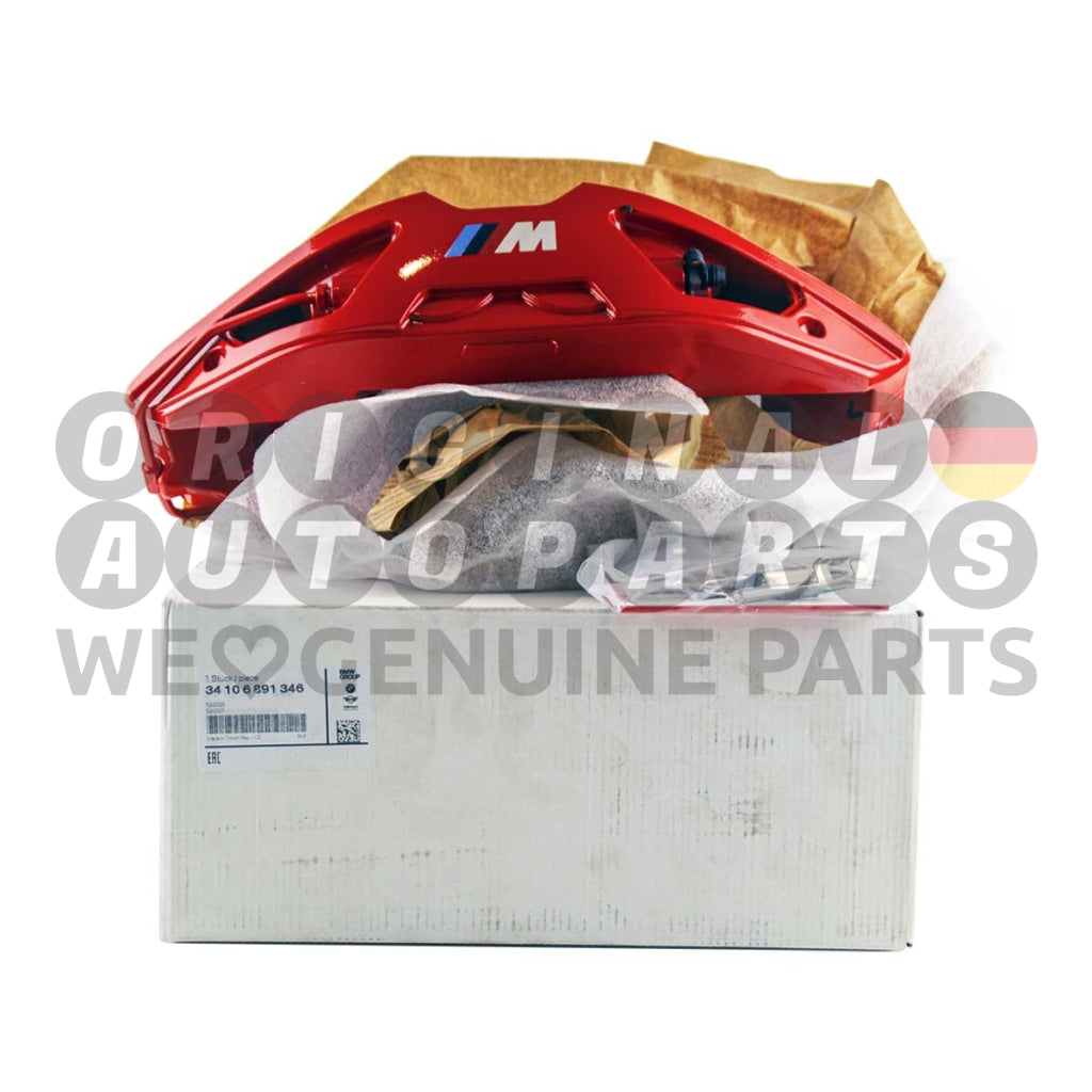 Genuine BMW M Performance Brake Caliper front right 5' G30 G31 6' G32 7' G11 G12 8' G14 G15 G16 X5 G05 X6 G06 34106891346