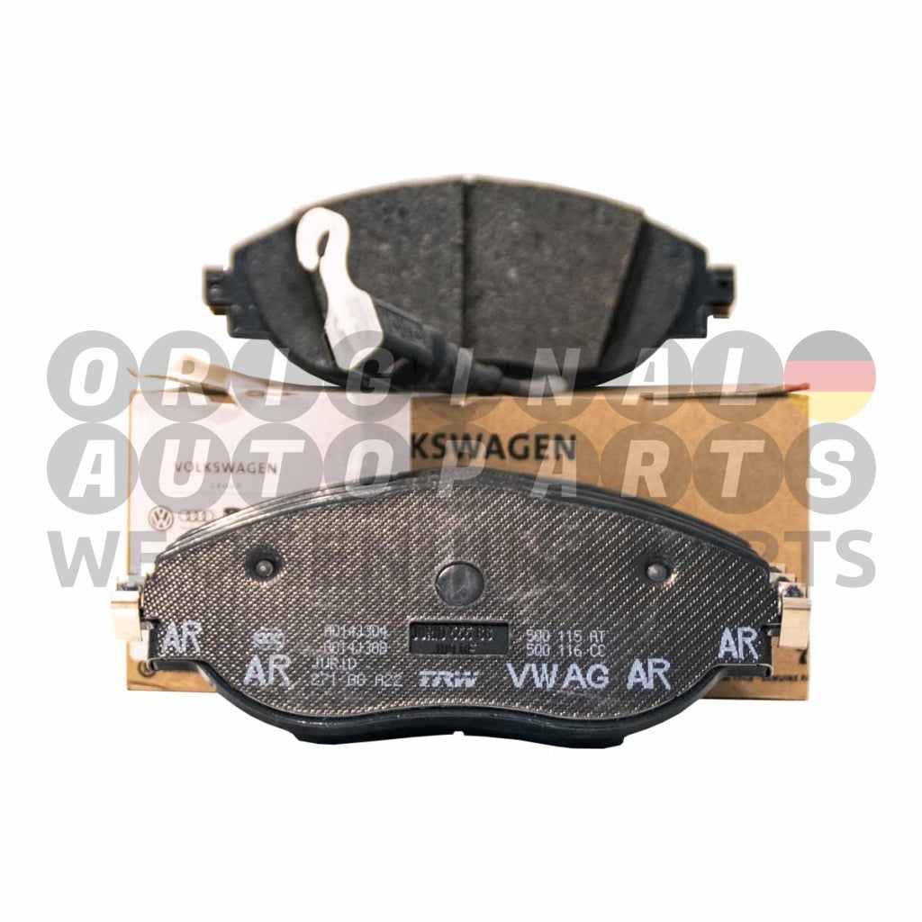 Genuine VW Audi BRAKE PADS SET front Golf 7 GTI Clubsport S R T-Roc R 5Q0698151AG