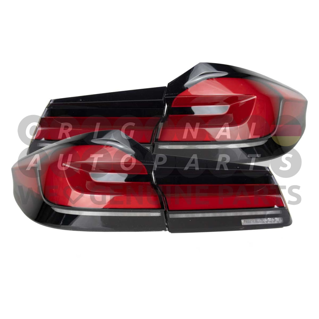 Genuine BMW 5' G30 F90 M5 LCI LED Facelift Rear Lights Set Full Retrofit Kit (EU spec) 63135A2AEC0