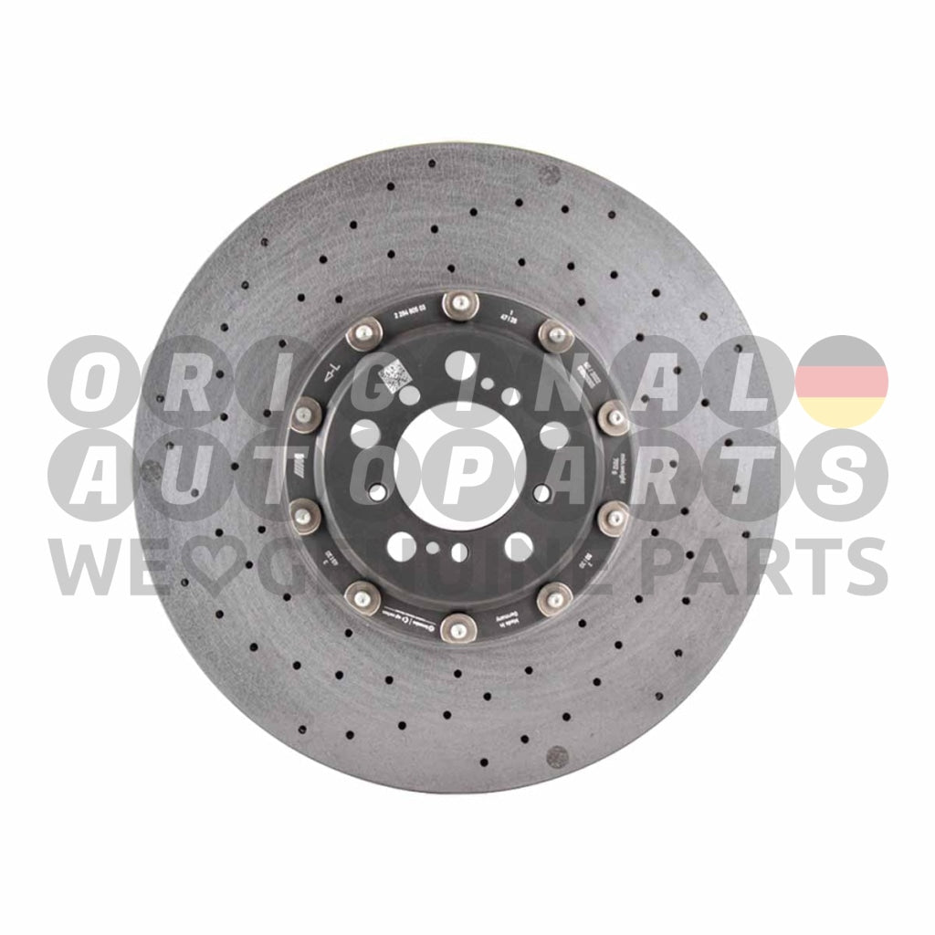 Genuine BMW Brake Disc Carbon Ceramic front left 400x38mm M3 F80 M4 F82 F83 34112284805