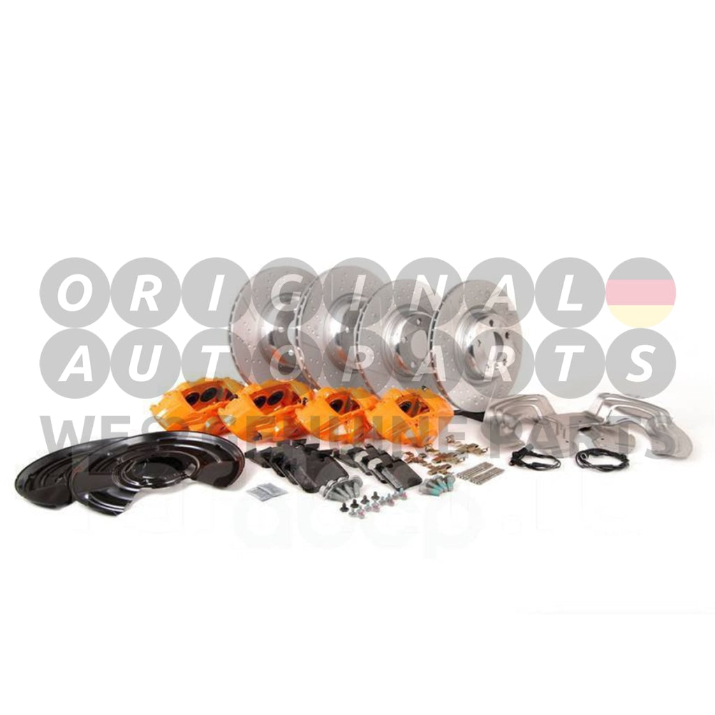 Genuine BMW M Performance Big Brake Upgrade Retrofit Kit ORANGE F20 F21 F22 F23 F30 F31 F32 F33 F34 F36 34112450470 34206797600 / 34206797598