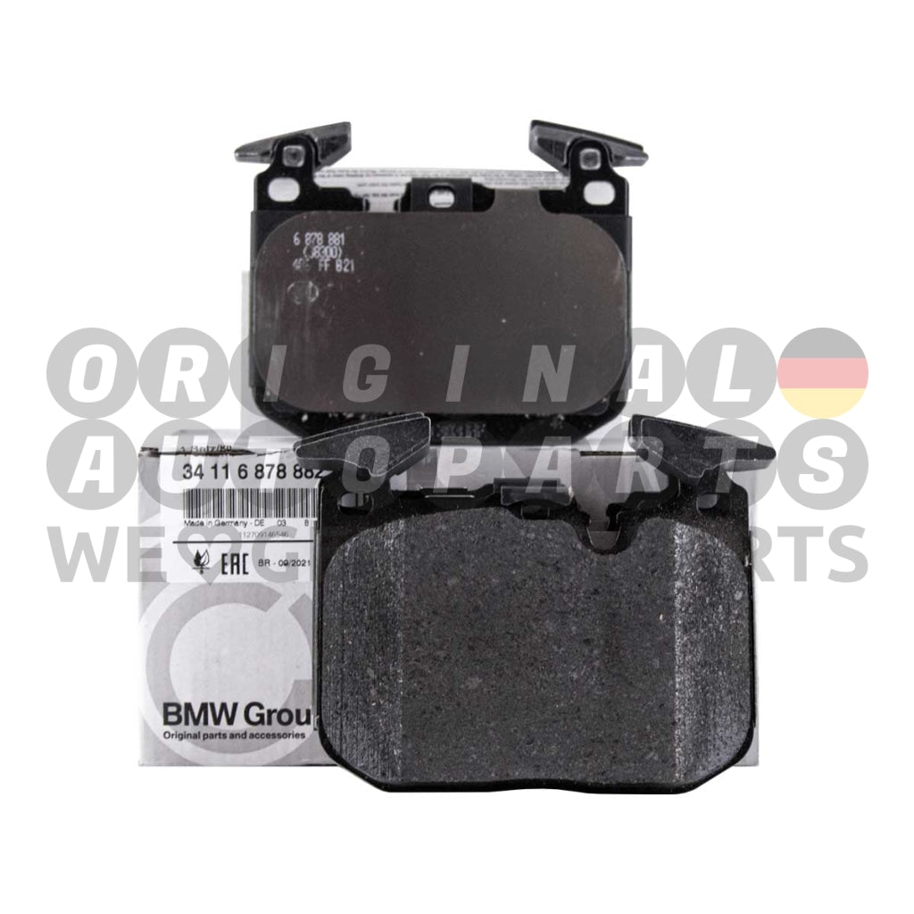 Genuine BMW M Performance Brake Pads Set front 3' F30 F31 F34 GT 4' F32 F33 F36 34116878882