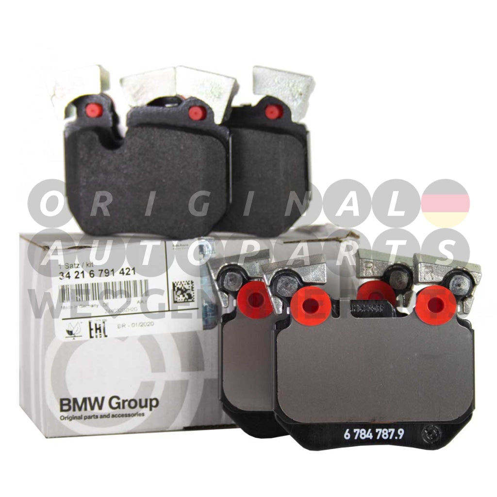 Genuine BMW Brake Pads Rear left+right 1' E81 E82 E87 E88 3' E90 E91 E92 E93 34216791421