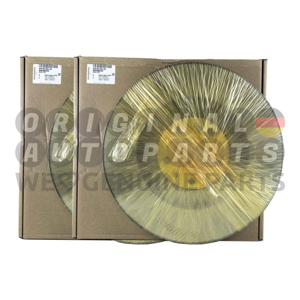 Genuine Audi Brake Discs Rotor Set front 380x36mm SQ5 SQ 5 2013-2017 A8 S8 4H 2010-2017 4H0615301AN