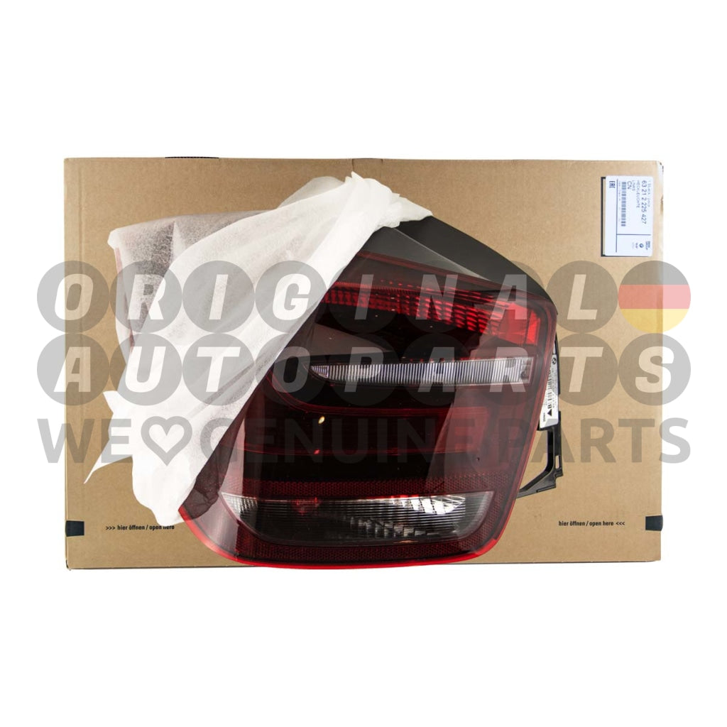 Genuine BMW F20 F21 Pre-LCI Shadow Line Black Line Tail Light left 63212225427