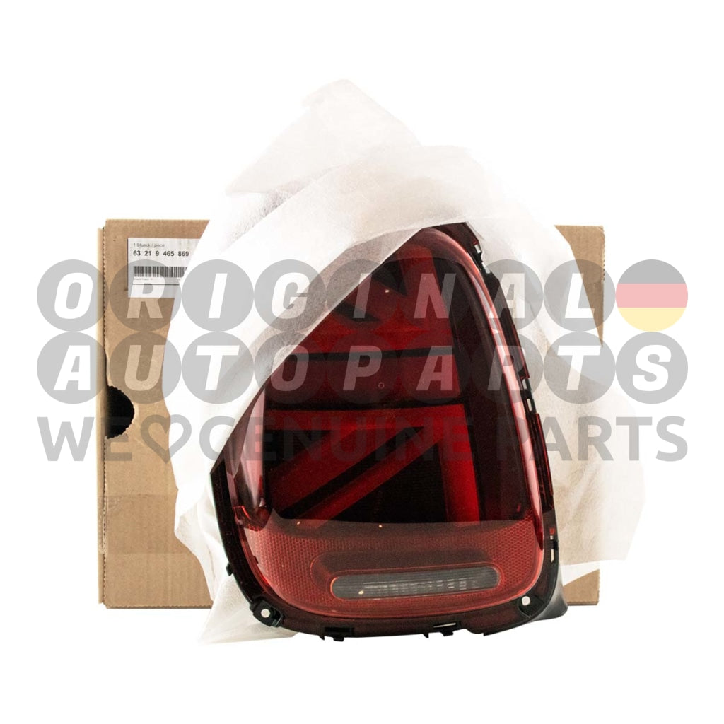 Genuine MINI GP3 F55 F56 F57 Union Jack LED Tail Light left Euro-Version 63219465869