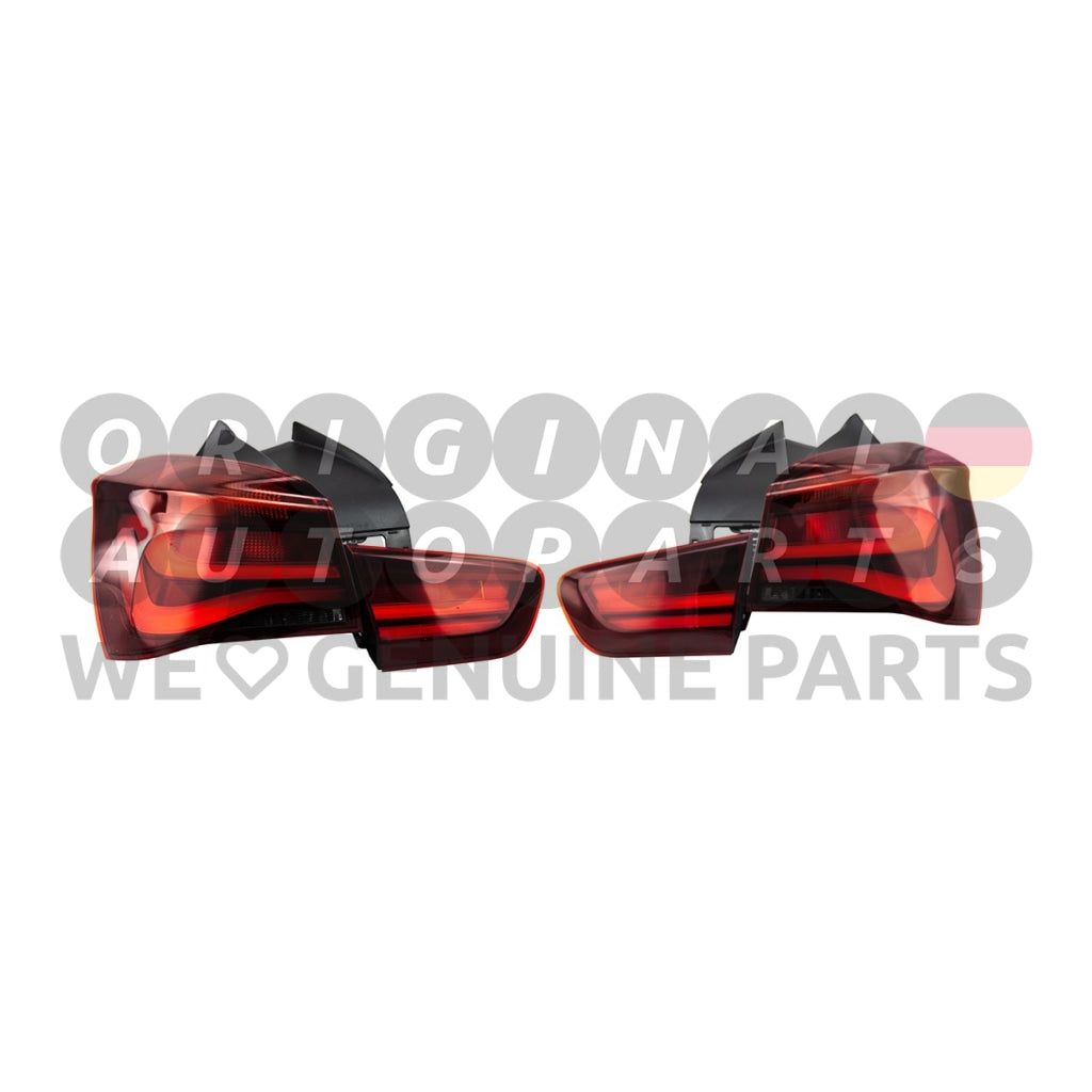Genuine BMW LCI Facelift LED Shadow Line Black Line Rear Tail Lights 1' F20 F21 63217456501 63217456502 63217456503 63217456504
